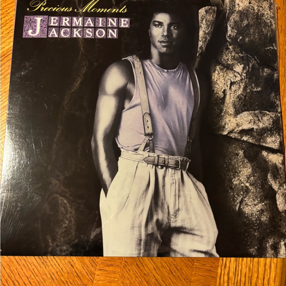 Jermaine Jackson Precious Moments Vinyl Record